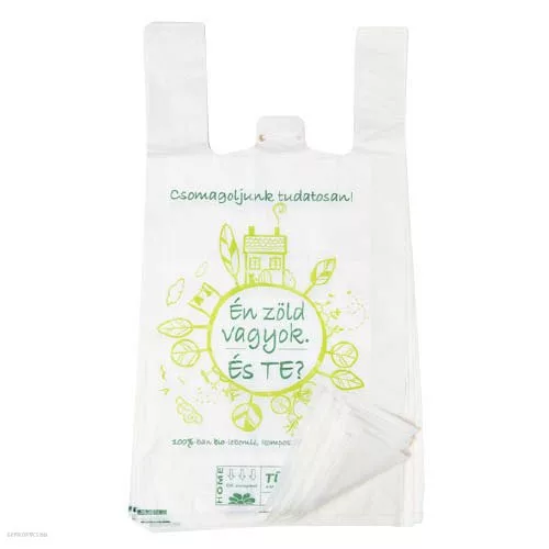 Ingvállas táska Bio 31x60 50db/csom