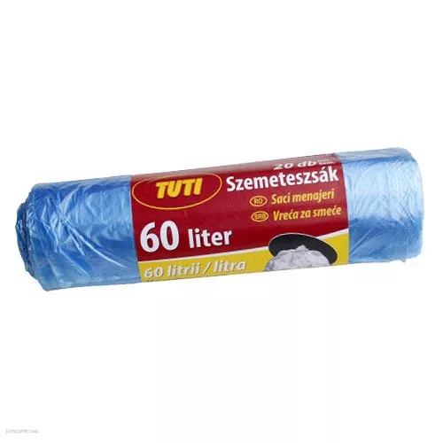 Szemeteszsák normál 60L-es 55 x 65 cm 20 db