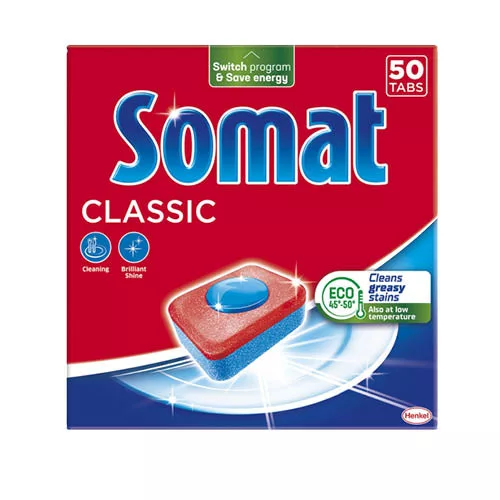 Mosogatógép tabletta SOMAT Classic 50db