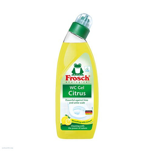 WC tisztító gél Frosch 750 ml citrus