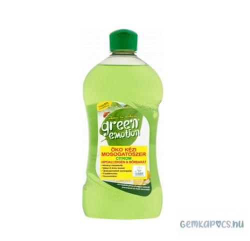 Mosogatószer koncentrátum GREEN EMOTION ÖKO Kézi citromos 500 ml