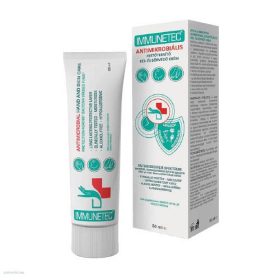   Kéz-és bőrvédő krém Immunetec antimikrobiális fertőtlenítő 50ml