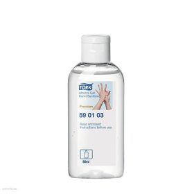 Kézfertőtlenítő gél Tork alkoholos zsebpalack 80ml