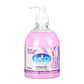 Szappan folyékony, pumpás, Mild Sensitive, 500 ml