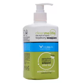 Szappan folyékony Cleanme.life Sensitive zöld tea, 500 ml