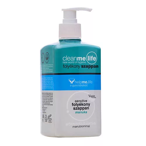 Szappan folyékony Cleanme.life Sensitive manuka, 500 ml