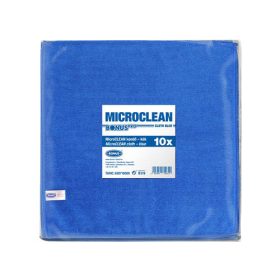 Törlőkendő Bonus Pro MicroCLEAN, kék, 10 darab/csomag
