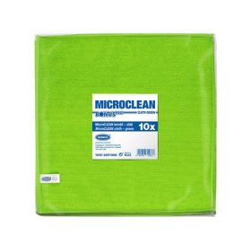 Törlőkendő Bonus Pro MicroCLEAN, zöld, 10 darab/csomag