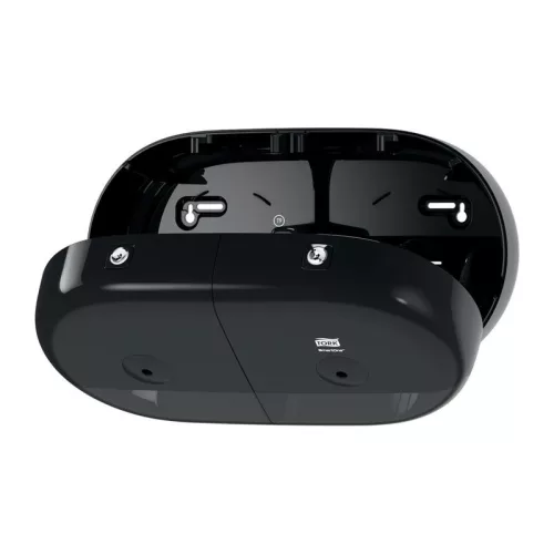 Toalettpapír adagoló TORK SmartOne® Mini duplatekercses karbonsemleges fekete