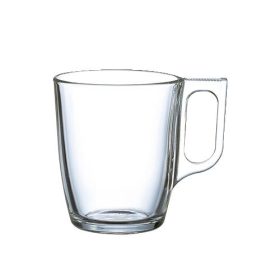 Pohár füllel Coffee Time 250ml 6 db