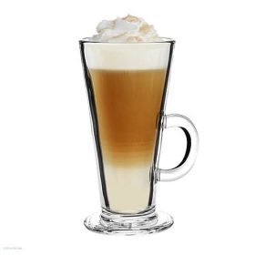 Lattes pohár, füllel 260 ml, 6 db/készlet