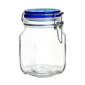 Csatos tárolóüveg 1l