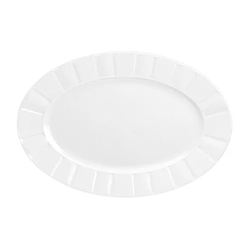 Kínálótál Rotberg Porcelain® Oslo, 33 cm, fehér, porcelán