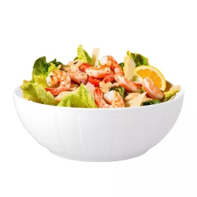   Salátás-, pogácsás tál, 23 cm, Rotberg Porcelain® Oslo, fehér, porcelán