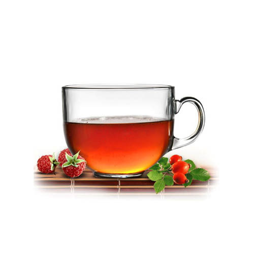 Üvegbögre TeaTime Big temperált, 480 ml, 2 darabos készlet