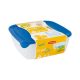 Ételtartó szett CURVER Fresh&Go 4 db-os 0,8L+1,7L+2,9L+0,25L átlátszó/átlátszó kék 182596