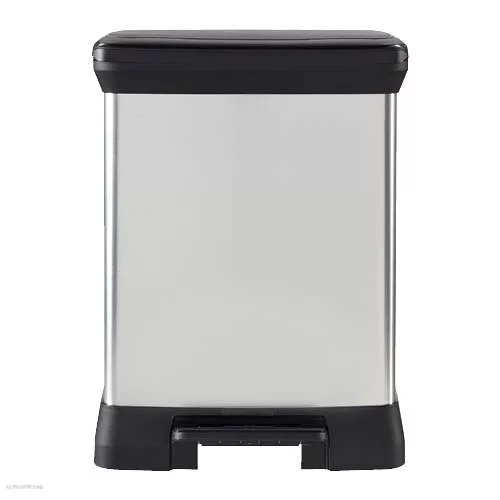 Szemetesvödör 10+18L Curver DUO DECO szelektív pedálos 203291