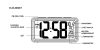 Ébresztőóra hőmérővel Sencor SDC 2800 W 