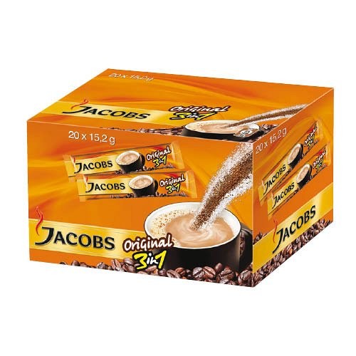 Kávé Jacobs 3in1 20 x18 g instant