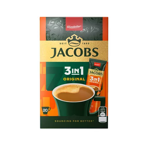 Kávé Jacobs 3in1 20x12,6 g instant