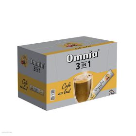 Kávé Douwe Egberts Omnia 3in1 Café au lait 20x12.5g