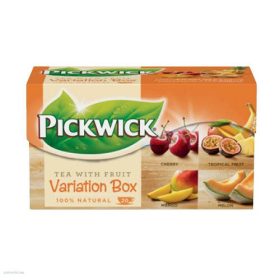   Tea Pickwick Gyümölcsvariációk III. sárgabarack, sárgadinnye, málna, zöldalma, meggy 20 x 1,5 g