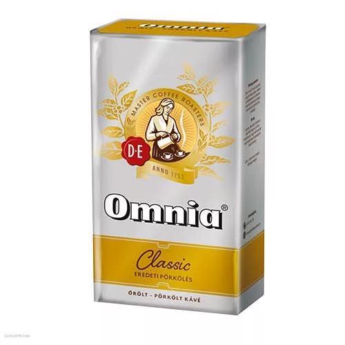 Kávé Douwe Egberts Omnia 1000 g Classic őrölt