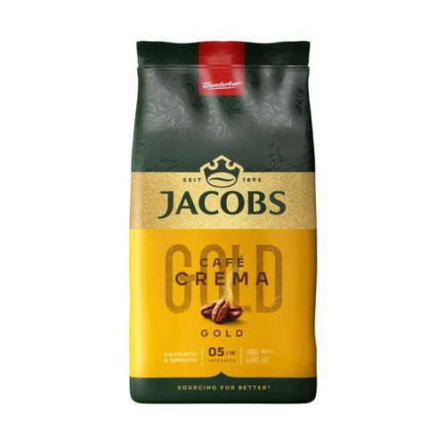 Kávé Jacobs Crema Gold, szemes, 1000g