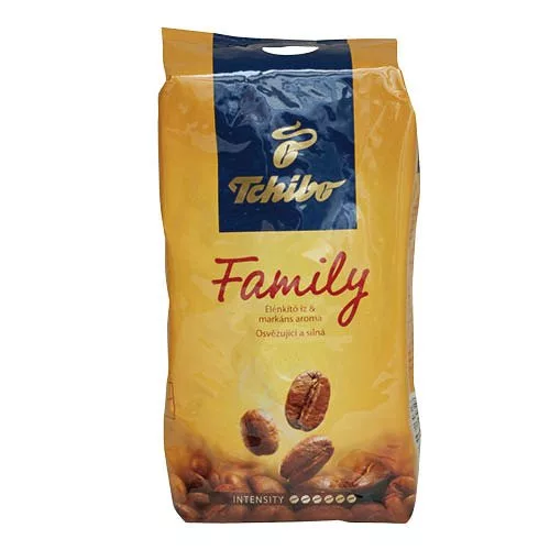 Kávé Eduscho / Tchibo Family sárga 1000 g szemes