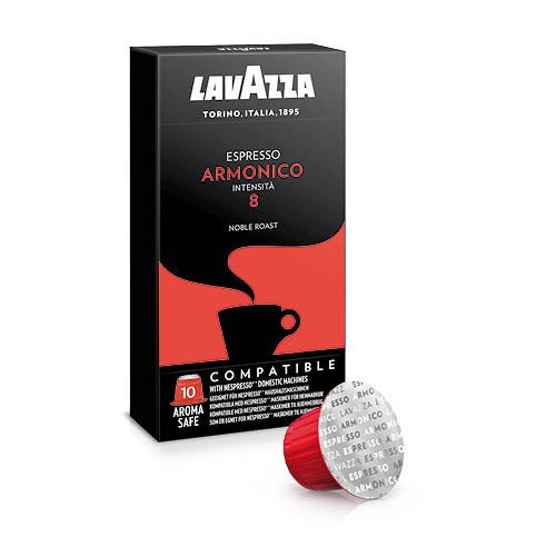 Kávékapszula Nespresso kompatibilis Lavazza Espresso Armonico X 10