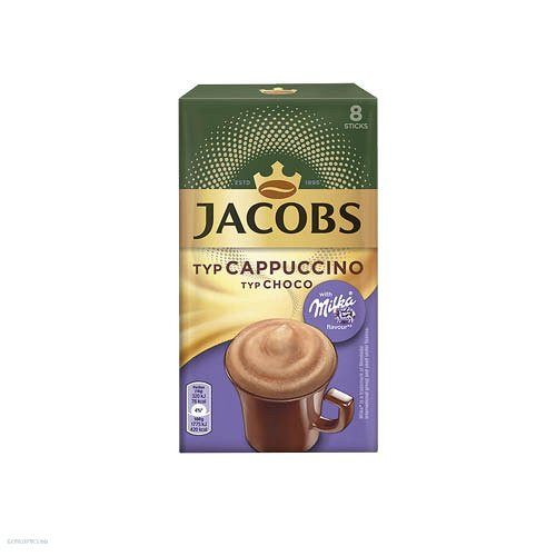Cappuccino Jacobs instant Milka 8x18g