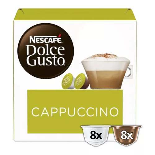 Kávékapszula NESCAFÉ Dolce Gusto Cappuccino 16db 186,4g