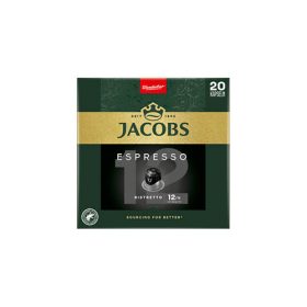   Kávékapszula Nespresso kompatibilis Jacobs Espresso 12 Ristretto, 20 db