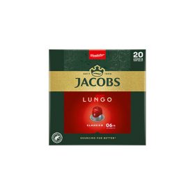  Kávékapszula Nespresso kompatibilis Jacobs Lungo 6 Classic, 20 db