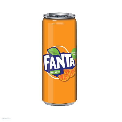 Üdítőital Fanta 0,33L narancs dobozos