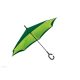 Fordítva működő esernyő sötétzöld/világoszöld