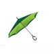 Fordítva működő esernyő sötétzöld/világoszöld