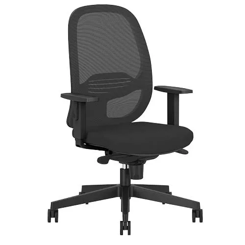Forgószék irodai Eggy Swivel Chair Mesh, karfával, sötétszürke