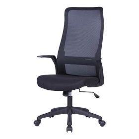 Forgószék irodai Bonn, karfával, fekete