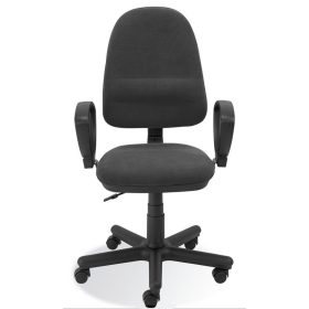   Forgószék irodai PERFECT-PROFIL TS02, karfával, sötétszürke