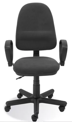 Forgószék irodai PERFECT-PROFIL TS02, karfával, sötétszürke