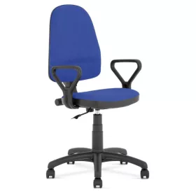 Forgószék irodai BRAVO-PROFIL TS02, karfával, kék