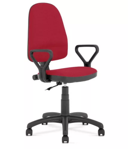 Forgószék irodai BRAVO-PROFIL TS02, karfával, bordó