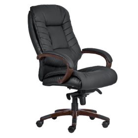 Fotel vezető Buffalo, bőr, fekete