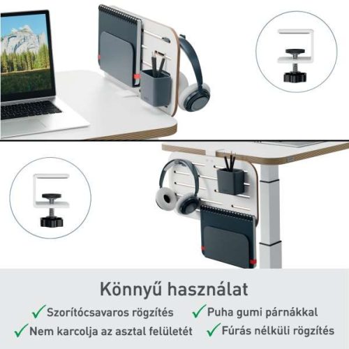 Asztali rendező Leitz Ergo, kisméretű, függőleges