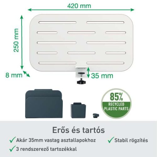 Asztali rendező Leitz Ergo, kisméretű, függőleges