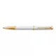 Rollerirón PARKER ROYAL IM PREMIUM GYÖNGYHÁZFEHÉR CIZELLÁLT, ARANY KLIPSZ 2143646