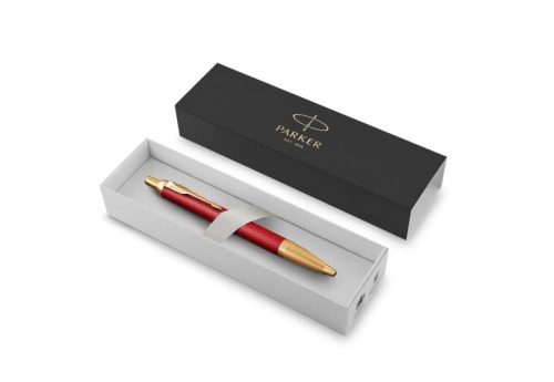 Golyósirón PARKER ROYAL IM PREMIUM PIROS CIZELLÁLT, ARANY KLIPSZ 2143644