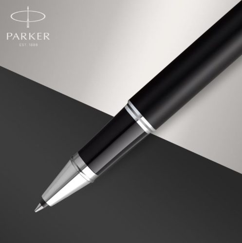 Rollerirón PARKER ROYAL IM ESSENTIAL MATT FEKETE, EZÜST KLIPSZ 2143634
