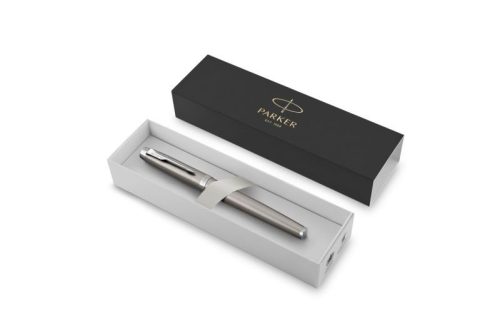 Töltőtoll PARKER ROYAL IM ESSENTIAL ROZSDAMENTES ACÉL, EZÜST KLIPSZ 2143635